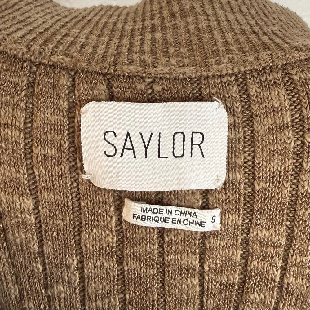 Saylor Twiggy Midi Ribbed Knit Skirt Size Small - Picture 4 of 5